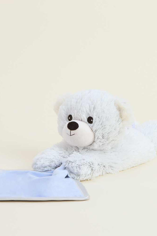 Marshmallow Bear Blankie Warmies