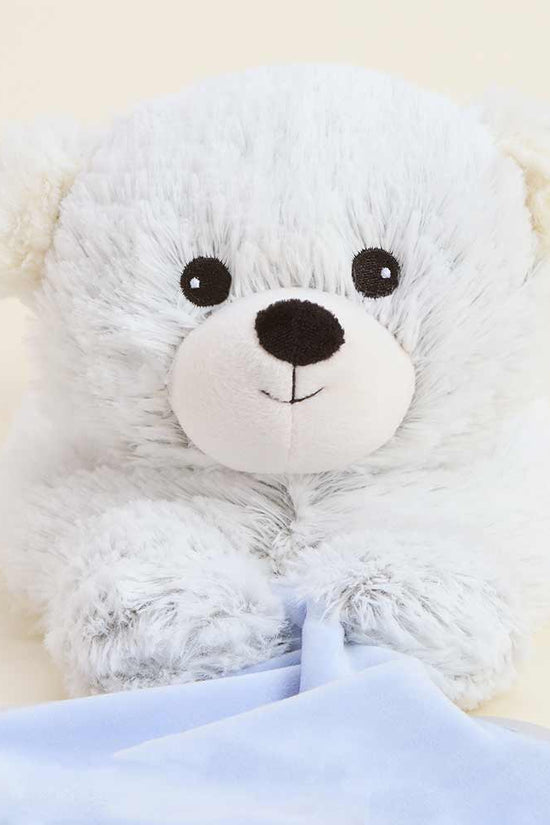 Marshmallow Bear Blankie Warmies
