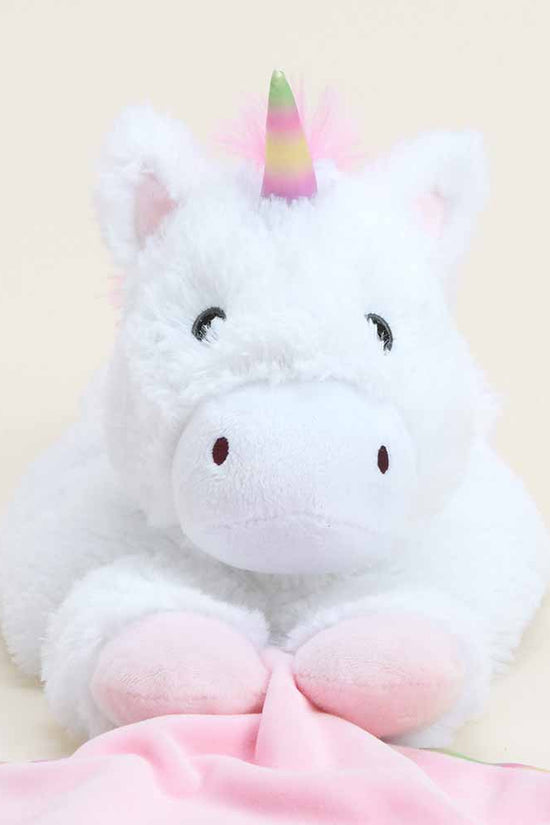 Unicorn Blankie Warmies