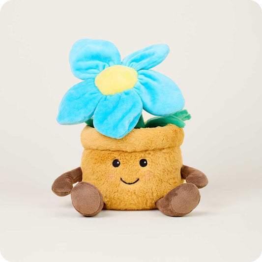 Blue Flower Pot Warmies