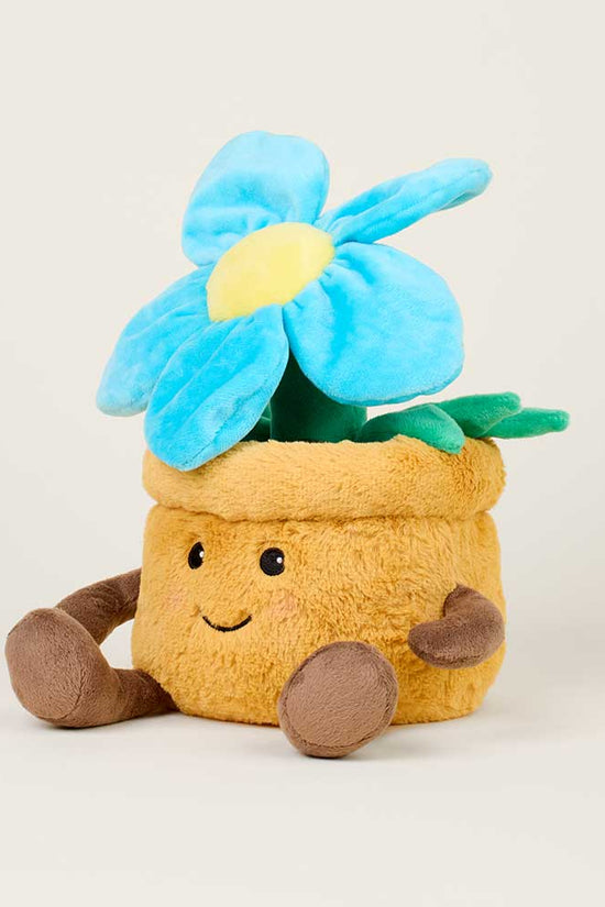 Blue Flower Pot Warmies