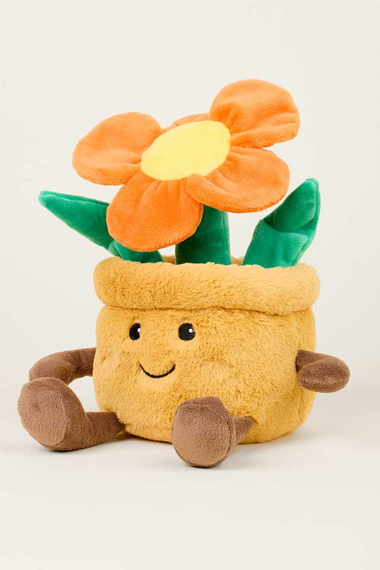 Orange Flower Pot Warmies