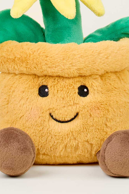 Yellow Flower Pot Warmies