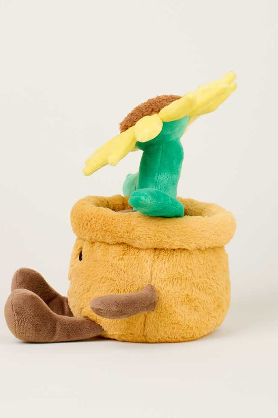 Yellow Flower Pot Warmies