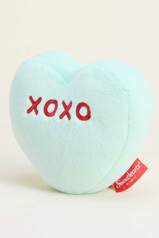 Sweethearts Green XOXO Heart Warmies