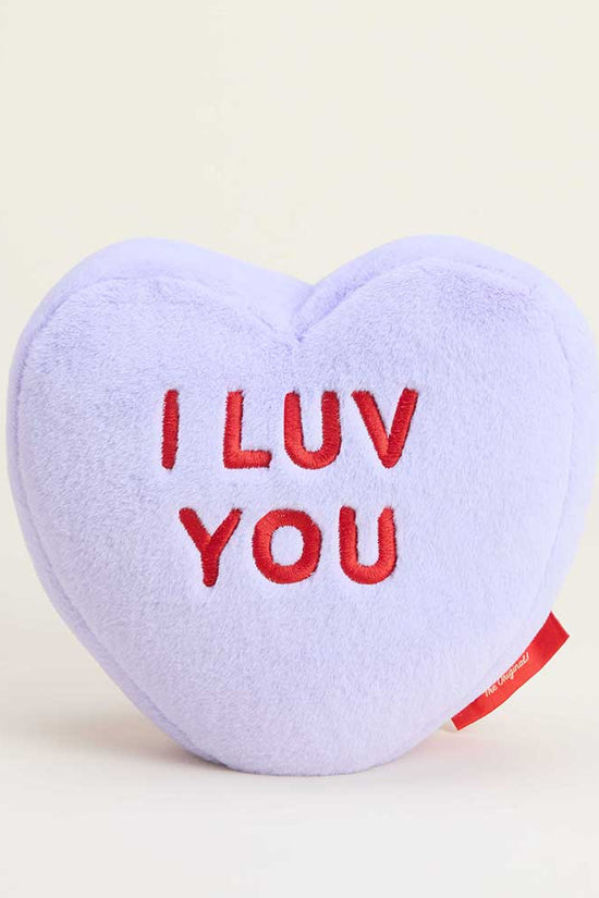 Sweethearts Purple I Luv You Heart Warmies