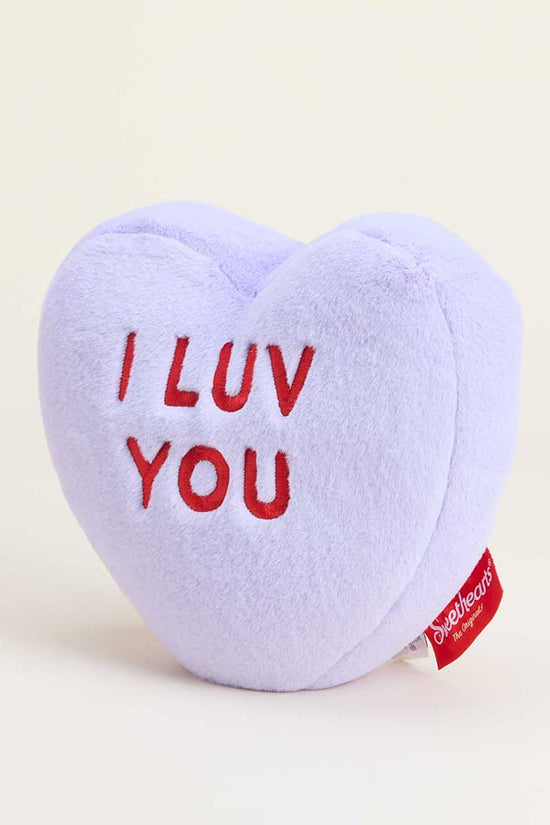 Sweethearts Purple I Luv You Heart Warmies