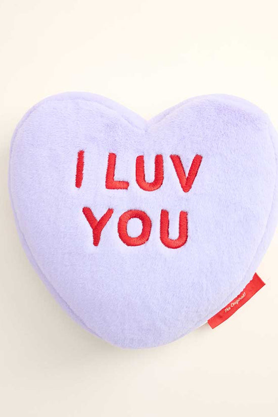 Sweethearts Purple I Luv You Heart Warmies