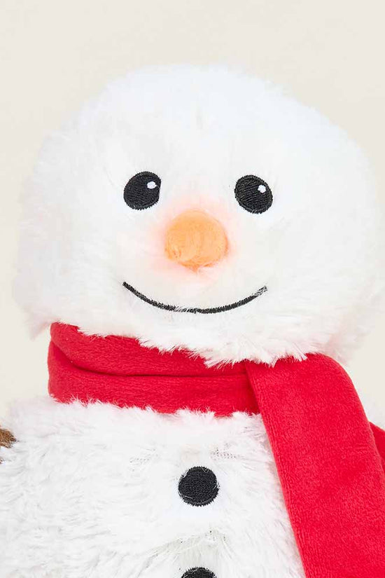 Red Scarf Snowman Warmies