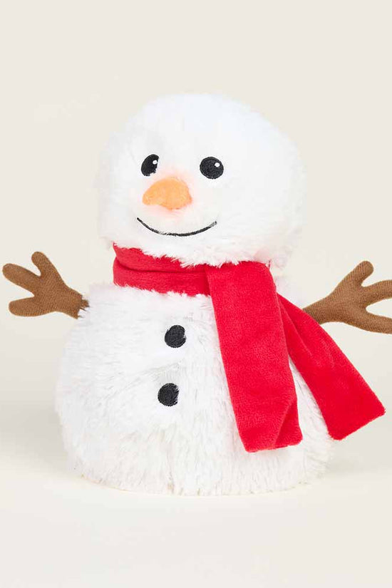 Red Scarf Snowman Warmies