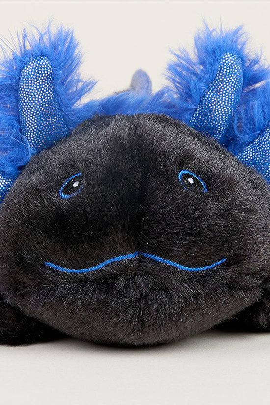 Black Axolotl Warmies Junior