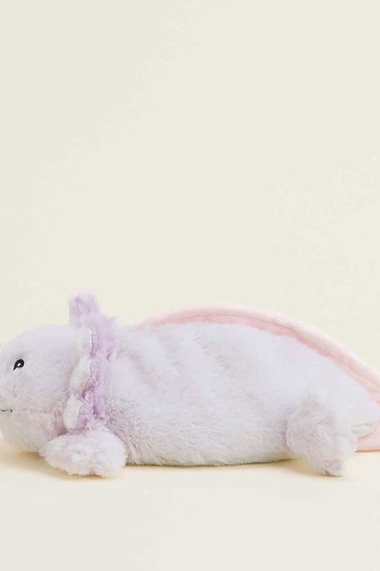 Pink Axolotl Warmies Junior
