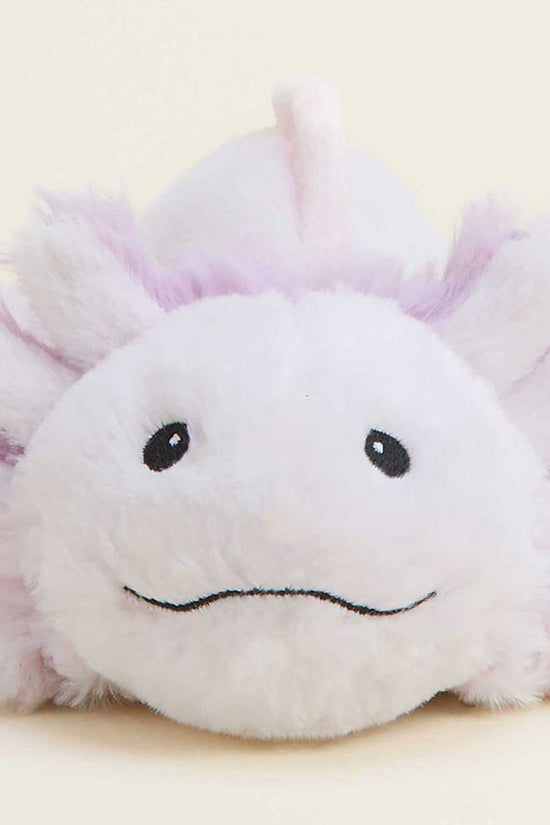 Pink Axolotl Warmies Junior
