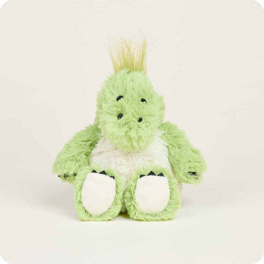 Green Dinosaur Warmies Junior