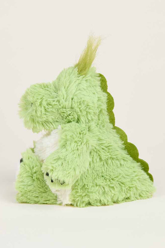 Green Dinosaur Warmies Junior
