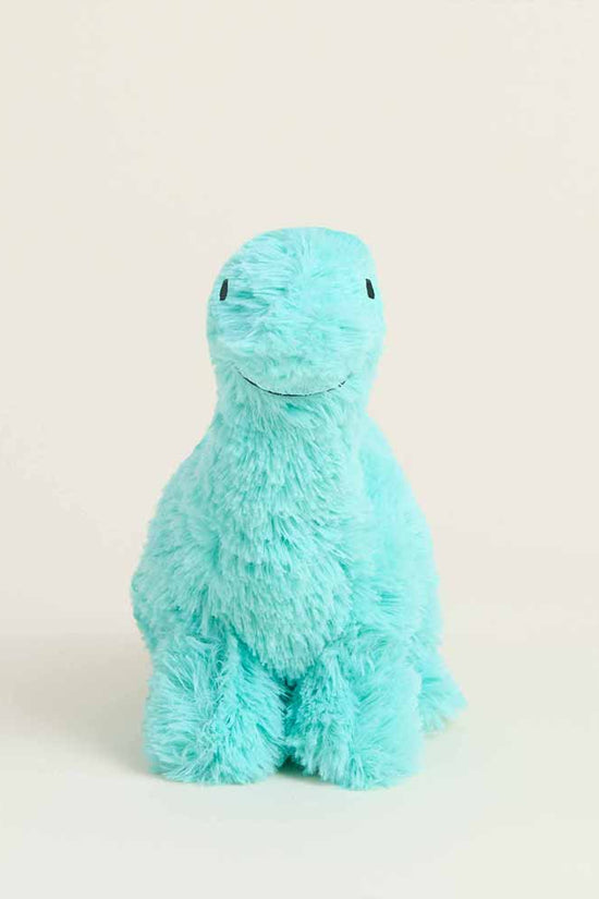 Teal Long Neck Dinosaur Warmies Junior