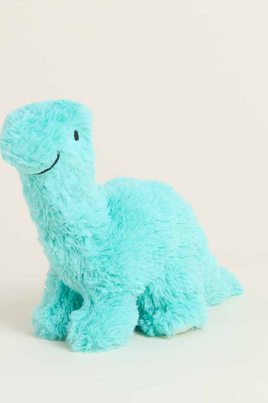Teal Long Neck Dinosaur Warmies Junior