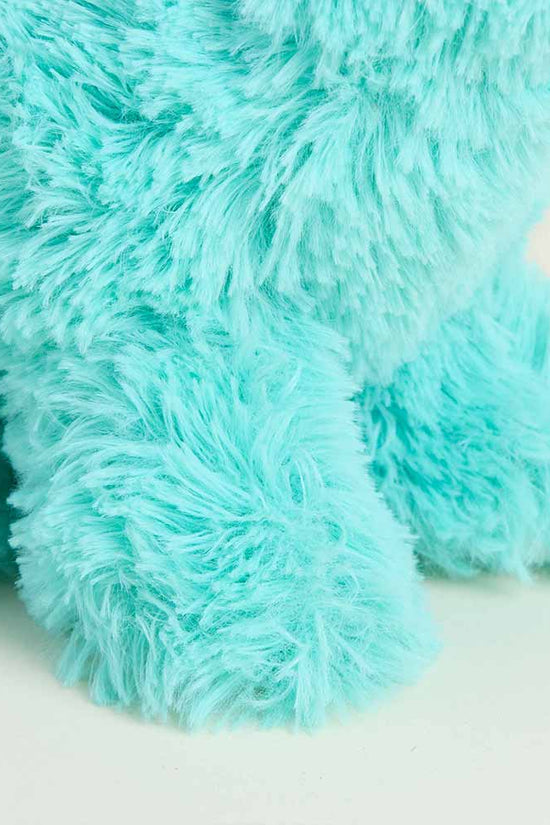 Teal Long Neck Dinosaur Warmies Junior
