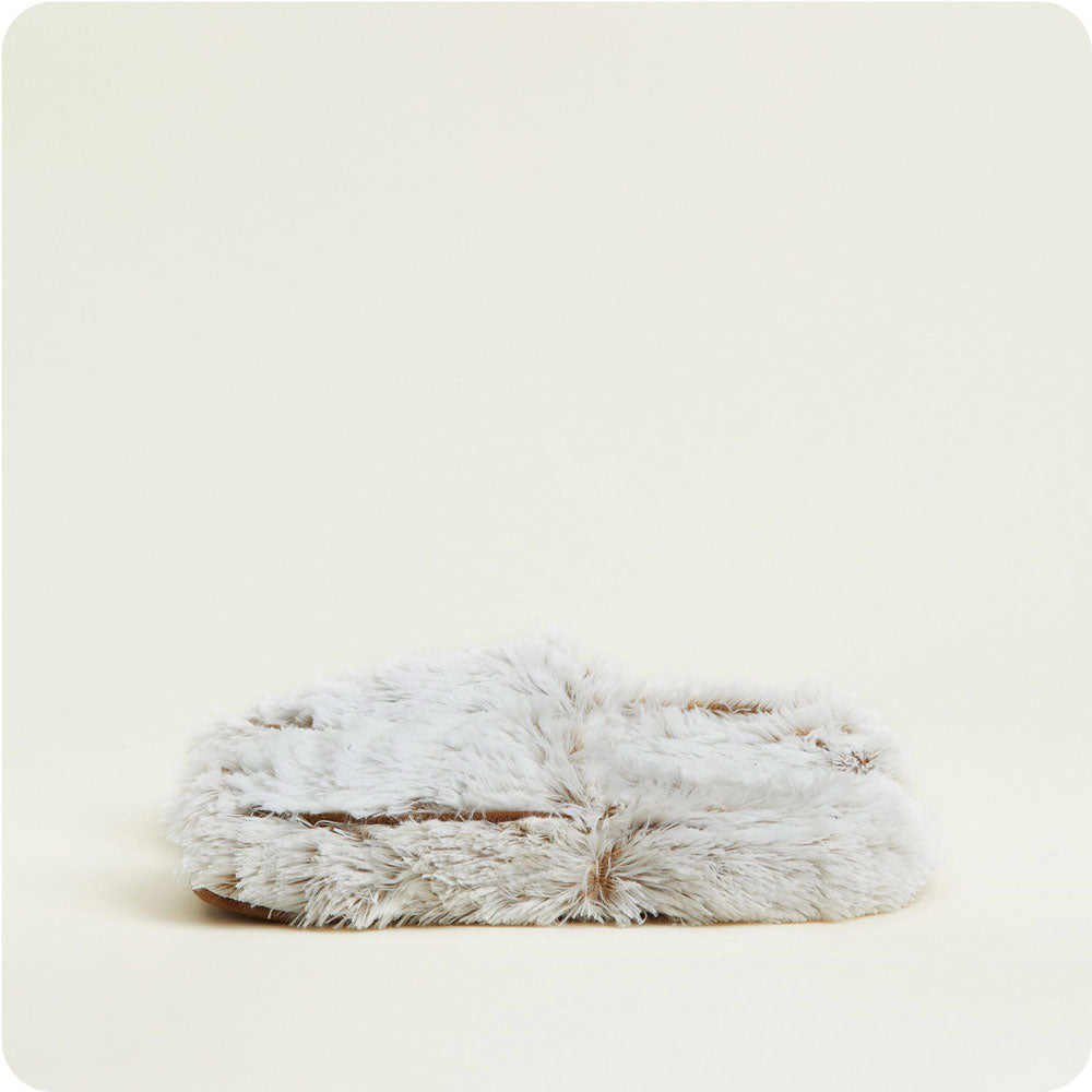 XL Marshmallow Brown Slippers Warmies