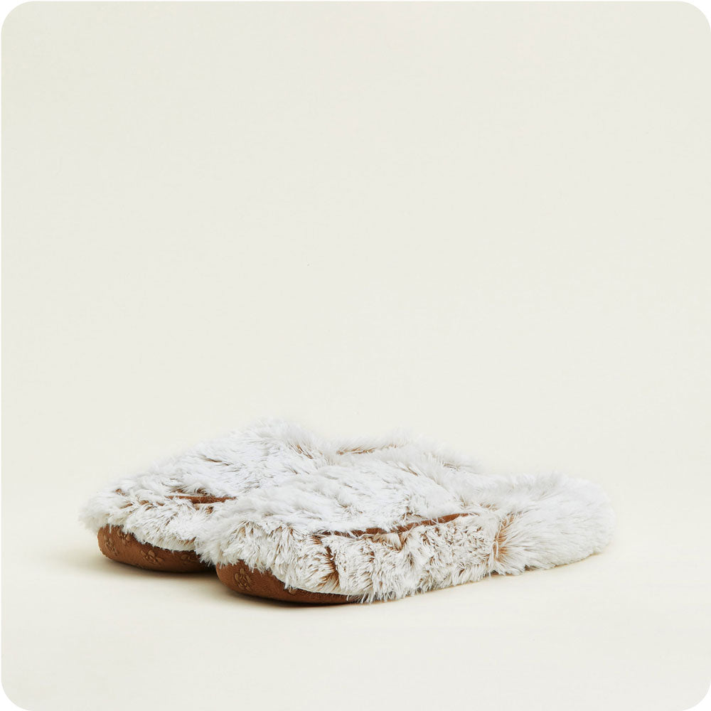 XL Marshmallow Brown Slippers Warmies
