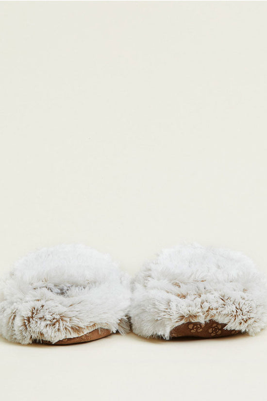XL Marshmallow Brown Slippers Warmies