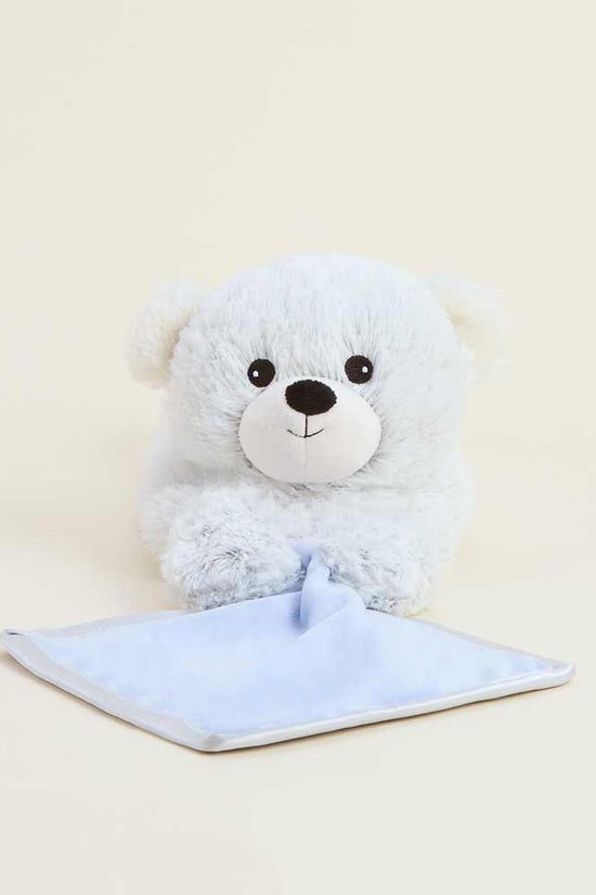 Marshmallow Bear Blankie Warmies