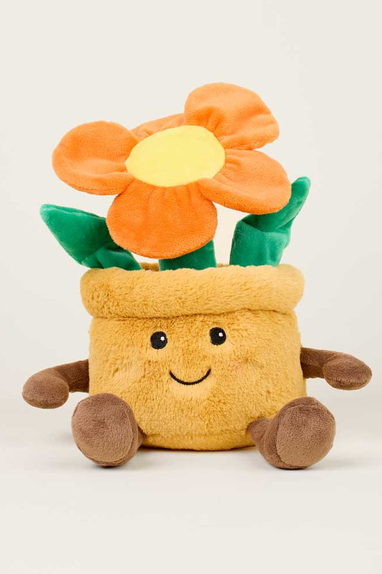 Orange Flower Pot Warmies
