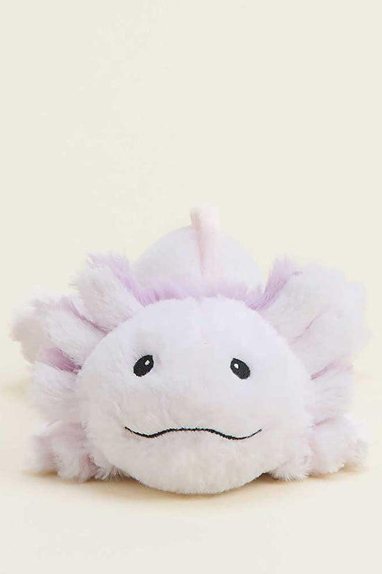 Pink Axolotl Warmies Junior