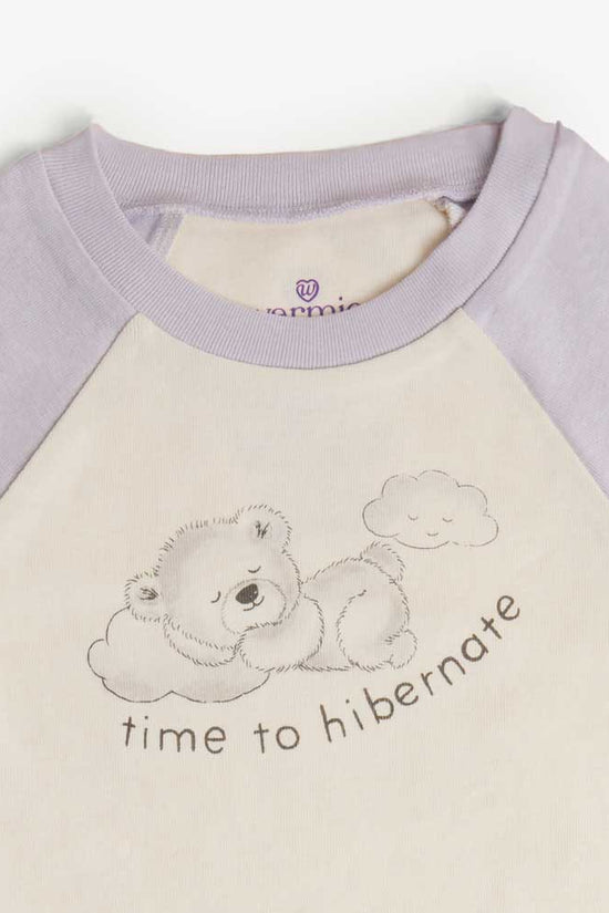 Marshmallow Bear Shorties Pajamas