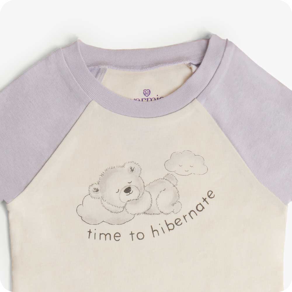 Marshmallow Bear Shorties Pajamas
