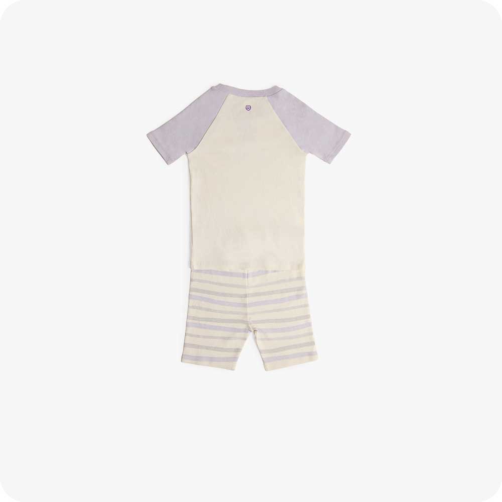 Marshmallow Bear Shorties Pajamas