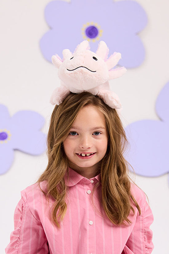 Pink Axolotl Warmies