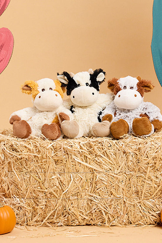 Pumpkin Spice Latte Cow Warmies