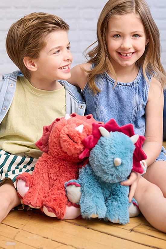 Red Triceratops Warmies