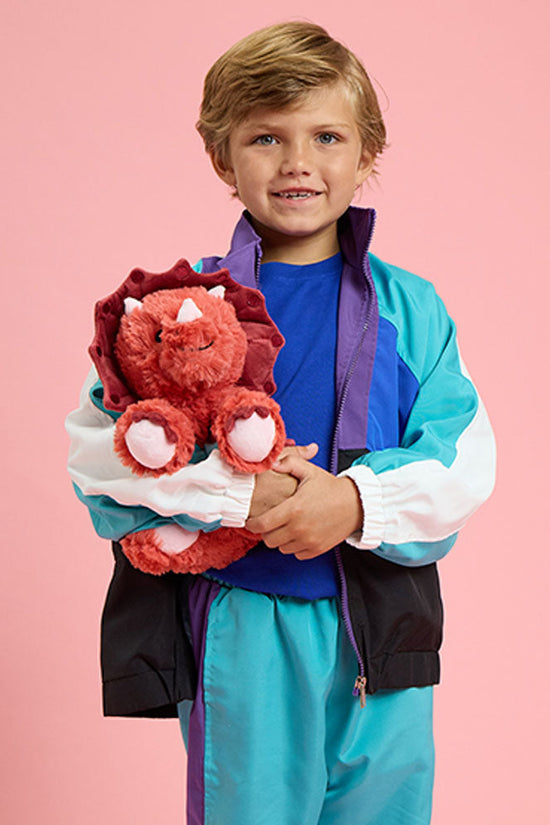 Red Triceratops Warmies