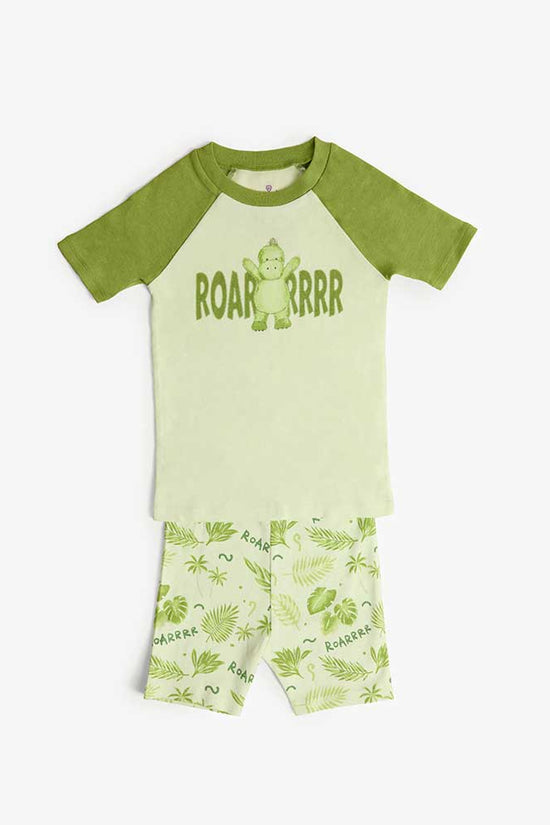 Dinosaur Shorties Pajamas