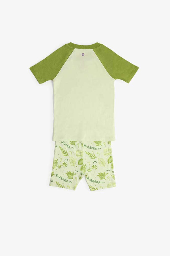 Dinosaur Shorties Pajamas