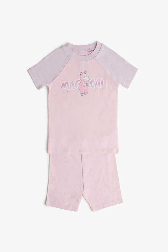 Unicorn Shorties Pajamas